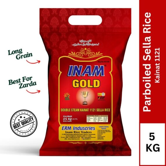 Inam Gold Parboiled Sella Rice