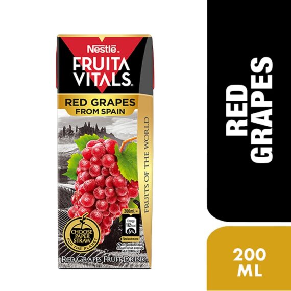 Nestle Fruita Vitals Red Grapes 200ml