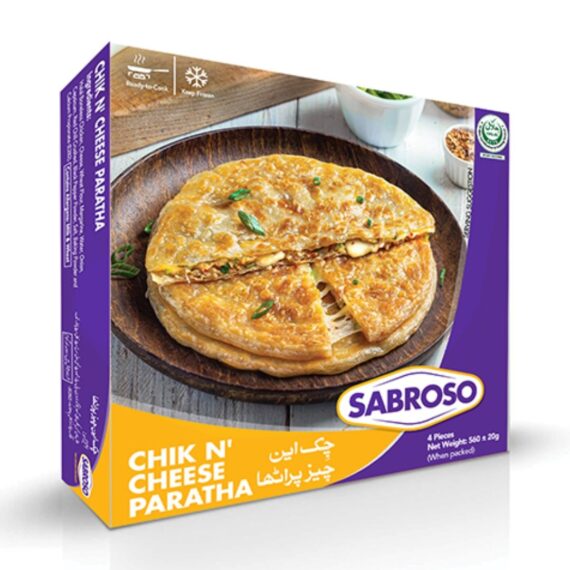 Sabroso Chik & Cheese Paratha 4pcs