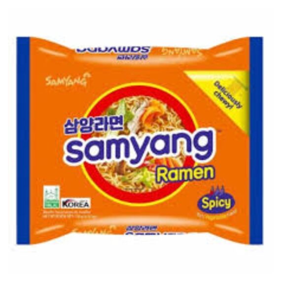Samyang Ramen Spicy Rich Vegetable Flavor